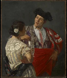 Das Panal dem Stierkämpfer anbieten, 1873