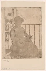 Auf dem Balkon
