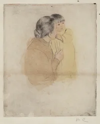Bäuerin mit Kind, ca. 1894