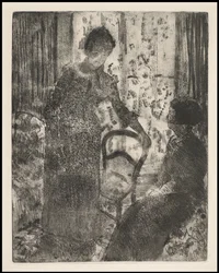 Der Besuch, ca. 1881