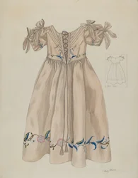 Kinderkleid, um 1936