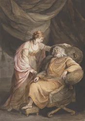 Lear und Cordelia