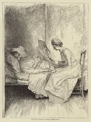 Illustration für Die Geschichte einer Krankenschwester, von Honnor Morten