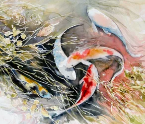 Webende Fische