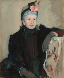 Porträt einer älteren Dame, um 1887