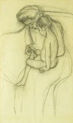 Die Pediküre, um 1908