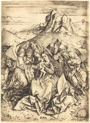 Die Rast auf der Flucht nach Ägypten