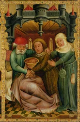 Der gestohlene Segen vom Hochaltar von St. Peter in Hamburg, der Grabower Altar, 1383