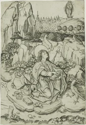 Heiliger Johannes auf der Insel Patmos