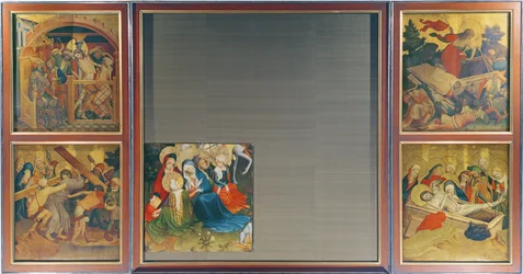 Der St.-Thomas-Altar aus der St.-Johannis-Kirche in Hamburg, begonnen 1424