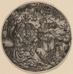 Lot und seine Töchter