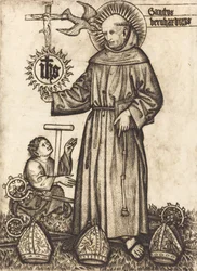 Heiliger Bernhardin, 1450er Jahre