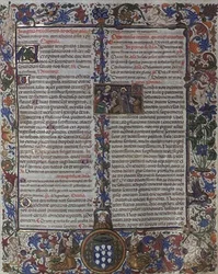 f.130: Seite aus dem Brevier des Bischofs von Montoya