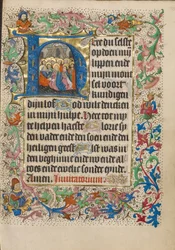 Initiale H: Pfingsten