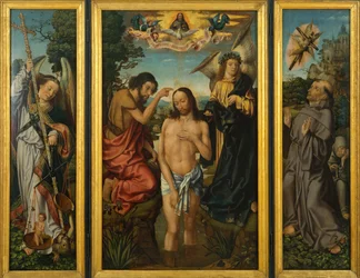 Triptychon der Taufe Christi