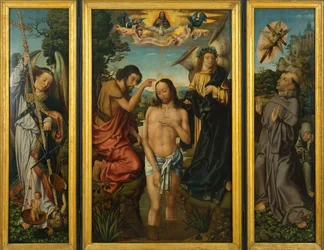 Triptychon der Taufe Christi