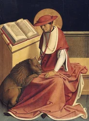 Der heilige Hieronymus als Kardinal