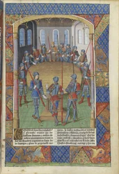 Lancelot du Lac. König Arthur und die Ritter der Tafelrunde, 1494