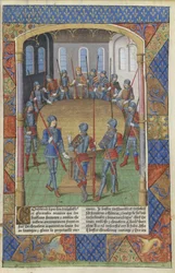 Lancelot du Lac. König Arthur und die Ritter der Tafelrunde, 1494