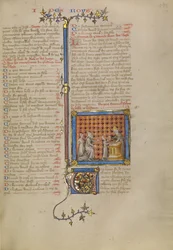 Samuel vor Eli dem Priester