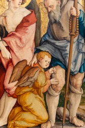 Die Heiligen Sebastian und Rochus