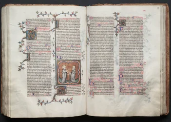 Das Gotha-Missale: Fol. 114v, St. Peter und Paul