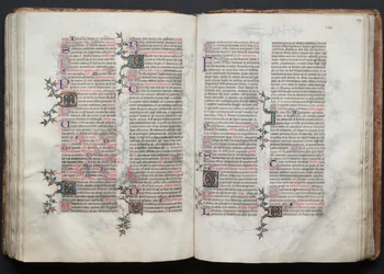 Das Gotha-Missale: Fol. 119r, Text, ca. 1375