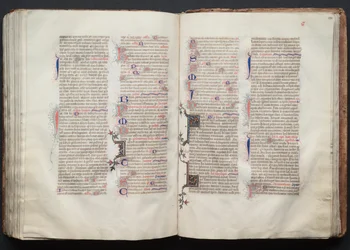 Das Gotha Missale: Fol. 131v, Text, ca. 1375