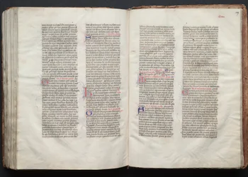 Das Gotha-Missale: Fol. 149r, Text, ca. 1375