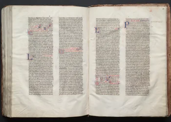 Das Gotha Missale: Fol. 151r, Text, ca. 1375