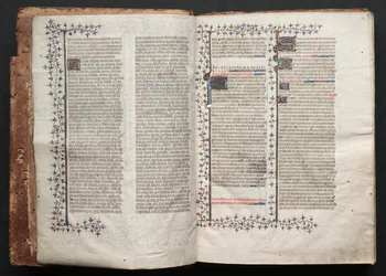 Das Gotha Missale: Fol. 1v, Text, ca. 1375