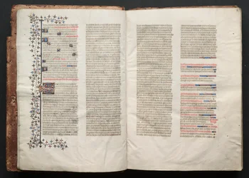 Das Gotha-Missale: Fol. 3v, Text, ca. 1375