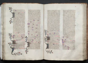 Das Gotha Missale: Fol. 71r, Text