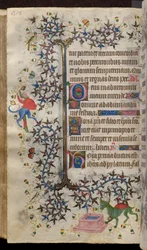Stundenbuch von Karl dem Edlen, König von Navarra (1361-1425): fol. 129v, Text