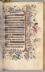 Stundenbuch von Karl dem Edlen, König von Navarra (1361-1425): fol. 223r, Text