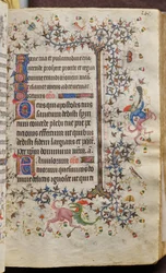 Stundenbuch von Karl dem Edlen, König von Navarra (1361-1425): fol. 73r, Text