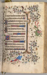 Stundenbuch von Karl dem Edlen, König von Navarra: fol. 203r, Text