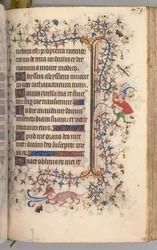 Stundenbuch von Karl dem Edlen, König von Navarra 1361-1425: fol. 234r, Text, ca. 1405
