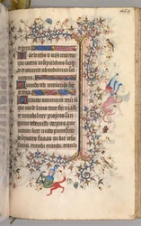 Stundenbuch von Karl dem Edlen, König von Navarra 1361-1425: fol. 239r, Text, um 1405