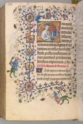 Stundenbuch von Karl dem Edlen, König von Navarra 1361-1425, fol. 293v, St. Yoon, um 1405
