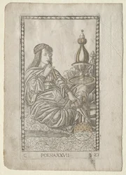 Poesie aus den Tarocchi, Serie C: Freie Künste, Nr. 27, vor 1467