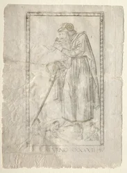 Saturn (aus der Tarocchi-Serie A: Firmamente des Universums, #47)