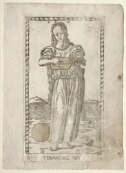 Terpsichore (Tanz und Gesang) (aus der Tarocchi-Serie D: Apollo und die Musen, #13)