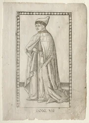 Der Doge aus dem Tarocchi, Serie E: Bedingungen des Menschen, #7, vor 1467