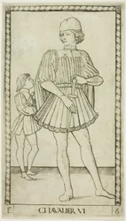 Der Ritter, Platte sechs aus Die Ränge und Bedingungen der Menschen