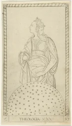 Theologie, Platte 30 aus Kunst und Wissenschaft