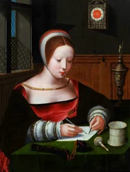 Maria Magdalena schreibt