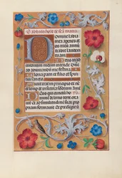 Stundenbuch der Königin Isabella die Katholische, Königin von Spanien: Fol. 81r, ca. 1500