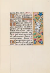 Stundenbuch der Königin Isabella der Katholischen, Königin von Spanien: Fol. 84r, ca. 1500