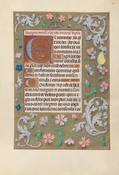 Stundenbuch von Königin Isabella der Katholischen, Königin von Spanien: Fol. 88r, um 1500